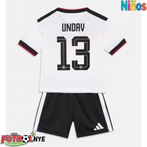 Camiseta Alemania Deniz Undav #13 Primera Equipación para niños Mundial 2026 manga corta (+ pantalones cortos)